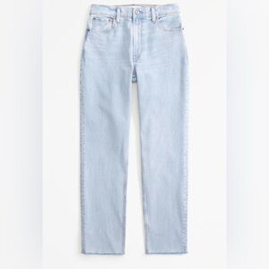 Abercrombie & Fitch Curve Love Mom Jeans size 27 x-long
